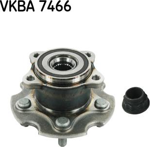 SKF VKBA 7466 - Комплект подшипника ступицы колеса parts5.com