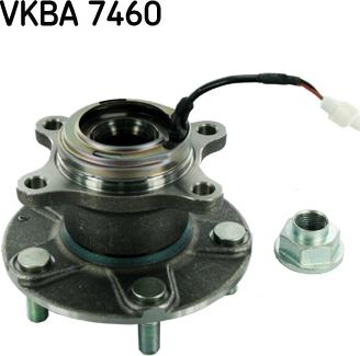 SKF VKBA 7460 - Комплект подшипника ступицы колеса parts5.com