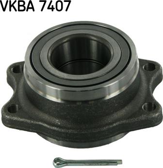 SKF VKBA 7407 - Комплект подшипника ступицы колеса parts5.com