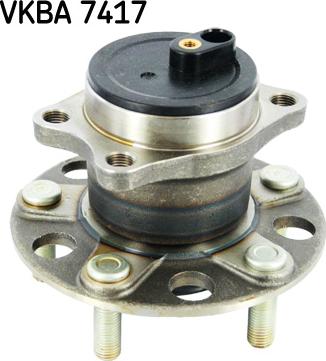 SKF VKBA 7417 - Комплект подшипника ступицы колеса parts5.com