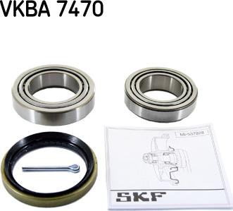 SKF VKBA 7470 - Комплект подшипника ступицы колеса parts5.com