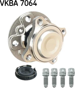 SKF VKBA 7064 - Комплект подшипника ступицы колеса parts5.com