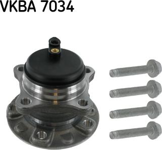 SKF VKBA 7034 - Комплект подшипника ступицы колеса parts5.com