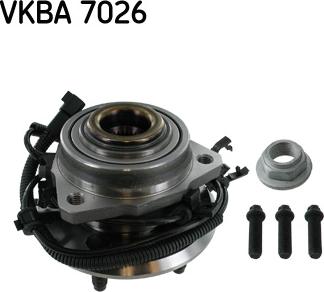 SKF VKBA 7026 - Комплект подшипника ступицы колеса parts5.com