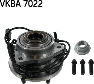 SKF VKBA 7022 - Комплект подшипника ступицы колеса parts5.com