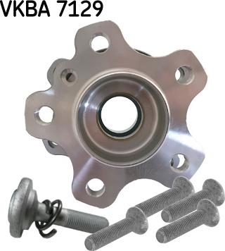 SKF VKBA 7129 - Комплект подшипника ступицы колеса parts5.com