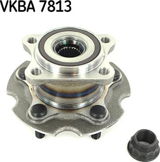 SKF VKBA 7813 - Комплект подшипника ступицы колеса parts5.com