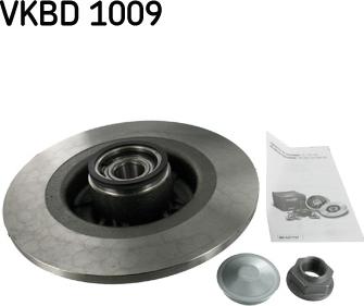 SKF VKBD 1009 - Тормозной диск parts5.com