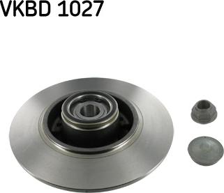 SKF VKBD 1027 - Тормозной диск parts5.com