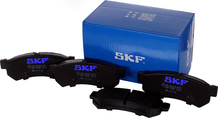 SKF VKBP 90588 - Тормозные колодки, дисковые, комплект parts5.com