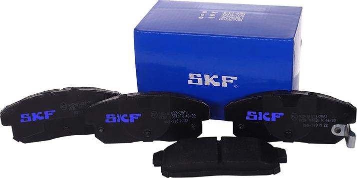 SKF VKBP 90620 A - Тормозные колодки, дисковые, комплект parts5.com