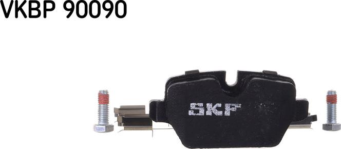 SKF VKBP 90090 - Тормозные колодки, дисковые, комплект parts5.com