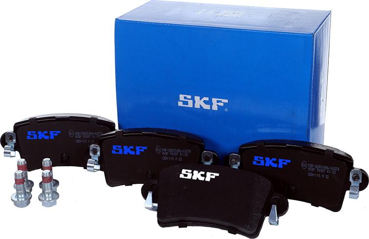 SKF VKBP 90097 - Тормозные колодки, дисковые, комплект parts5.com