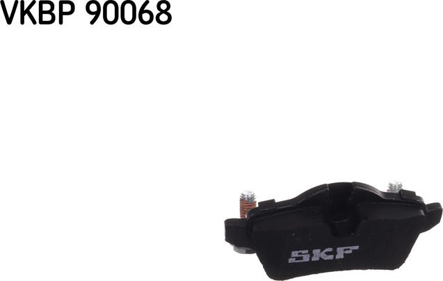 SKF VKBP 90068 - Тормозные колодки, дисковые, комплект parts5.com