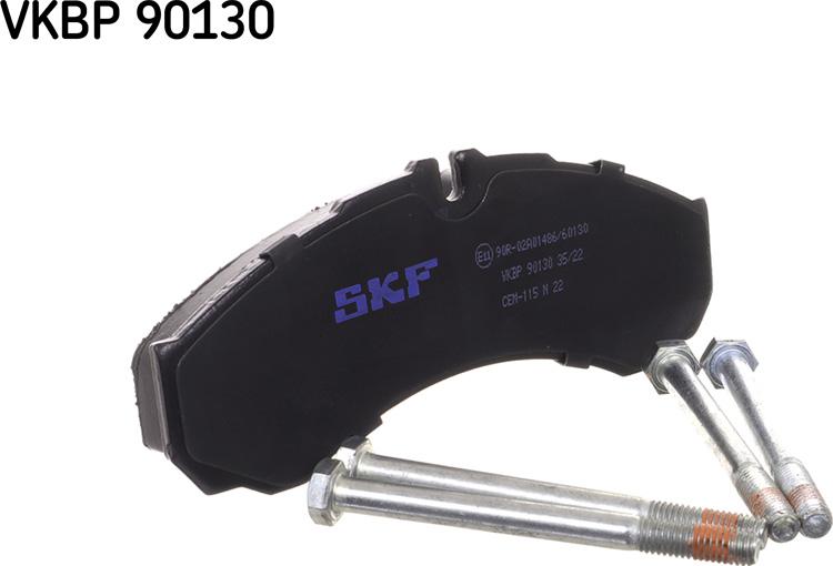 SKF VKBP 90130 - Тормозные колодки, дисковые, комплект parts5.com