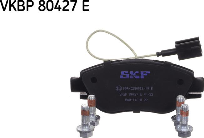 SKF VKBP 80427 E - Тормозные колодки, дисковые, комплект parts5.com