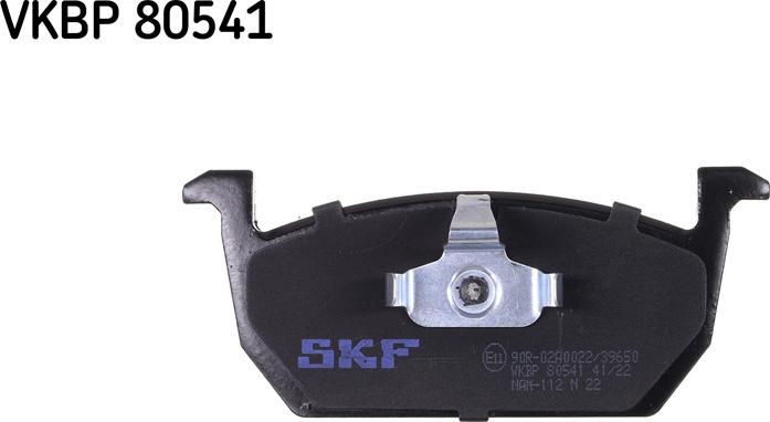 SKF VKBP 80541 - Тормозные колодки, дисковые, комплект parts5.com