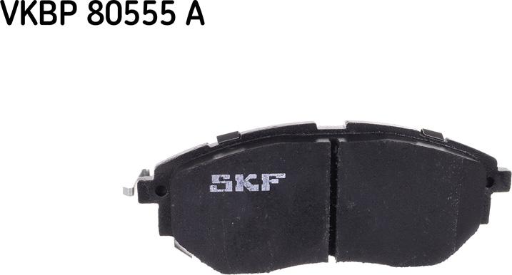 SKF VKBP 80555 A - Тормозные колодки, дисковые, комплект parts5.com