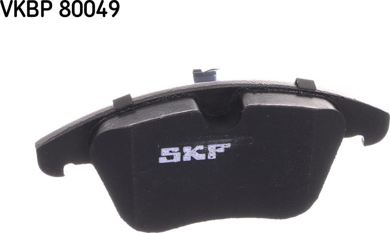 SKF VKBP 80049 - Тормозные колодки, дисковые, комплект parts5.com