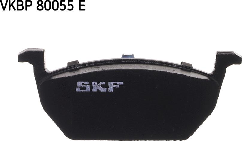 SKF VKBP 80055 E - Тормозные колодки, дисковые, комплект parts5.com