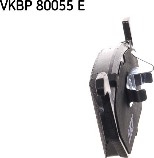 SKF VKBP 80055 E - Тормозные колодки, дисковые, комплект parts5.com