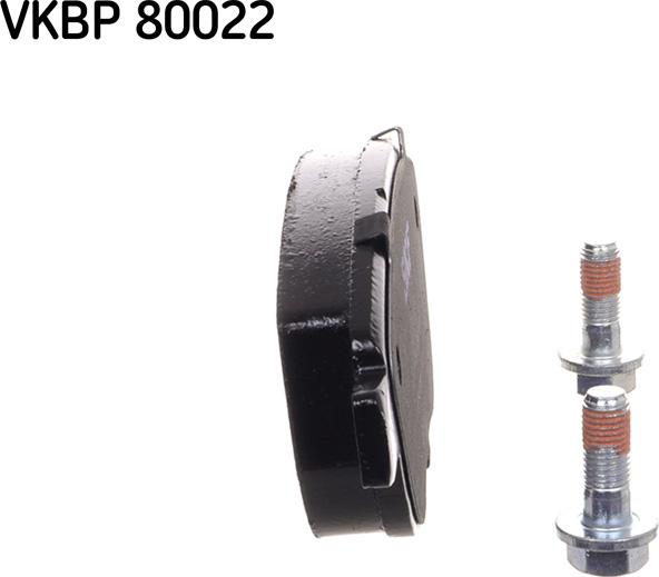 SKF VKBP 80022 - Тормозные колодки, дисковые, комплект parts5.com