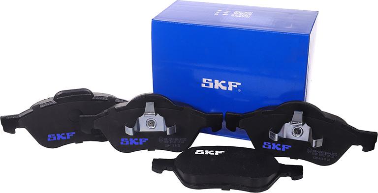 SKF VKBP 80127 - Тормозные колодки, дисковые, комплект parts5.com