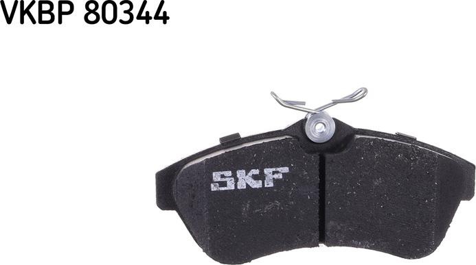 SKF VKBP 80344 - Тормозные колодки, дисковые, комплект parts5.com