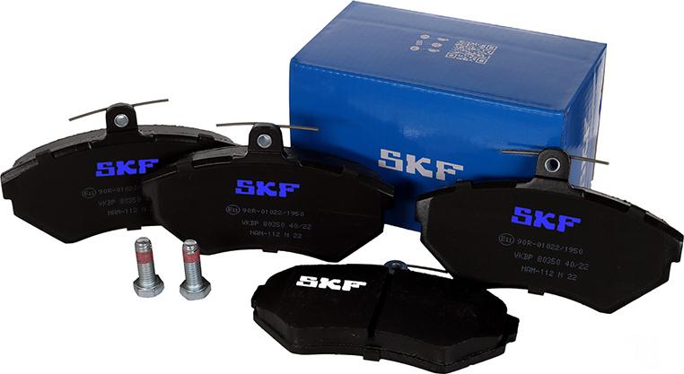 SKF VKBP 80350 - Тормозные колодки, дисковые, комплект parts5.com