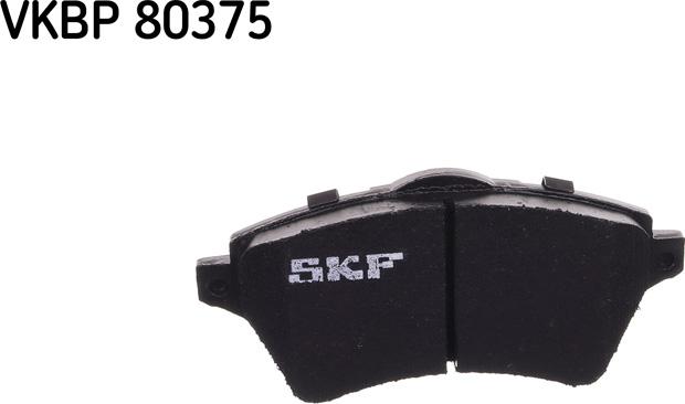 SKF VKBP 80375 - Тормозные колодки, дисковые, комплект parts5.com