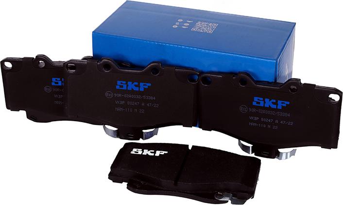 SKF VKBP 80247 A - Тормозные колодки, дисковые, комплект parts5.com