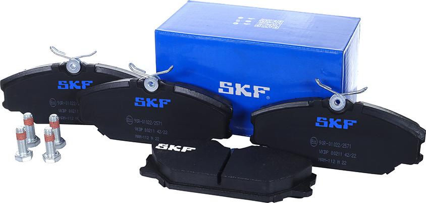 SKF VKBP 80211 - Тормозные колодки, дисковые, комплект parts5.com