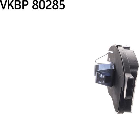 SKF VKBP 80285 - Тормозные колодки, дисковые, комплект parts5.com