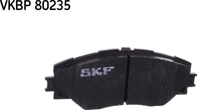 SKF VKBP 80235 - Тормозные колодки, дисковые, комплект parts5.com