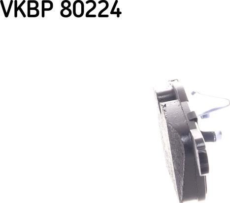 SKF VKBP 80224 - Тормозные колодки, дисковые, комплект parts5.com