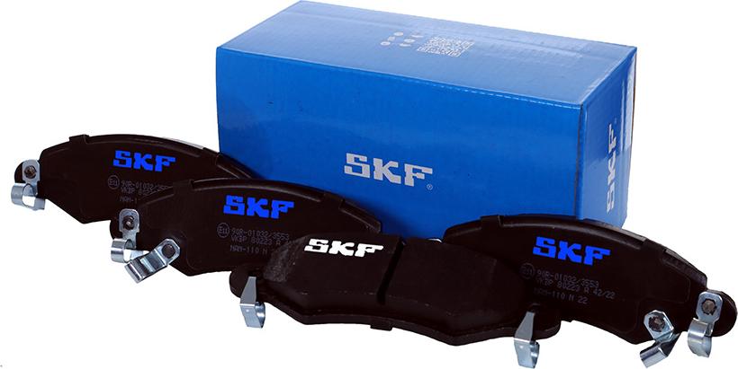 SKF VKBP 80223 A - Тормозные колодки, дисковые, комплект parts5.com