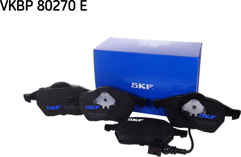 SKF VKBP 80270 E - Тормозные колодки, дисковые, комплект parts5.com