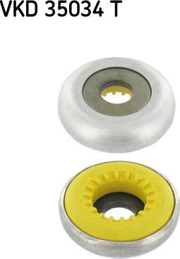 SKF VKD 35034 T - Подшипник качения, опора стойки амортизатора parts5.com