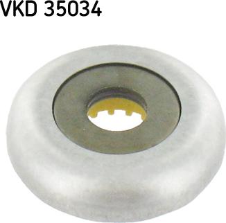 SKF VKD 35034 - Подшипник качения, опора стойки амортизатора parts5.com