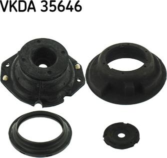 SKF VKDA 35646 - Опора стойки амортизатора, подушка parts5.com