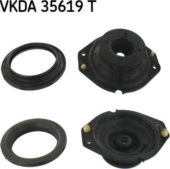 SKF VKDA 35619 T - Опора стойки амортизатора, подушка parts5.com