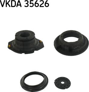 SKF VKDA 35626 - Опора стойки амортизатора, подушка parts5.com