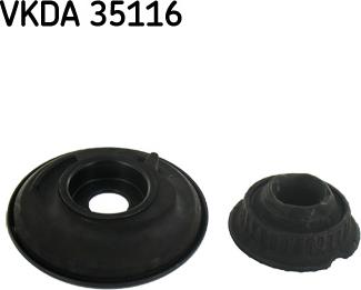 SKF VKDA 35116 - Опора стойки амортизатора, подушка parts5.com