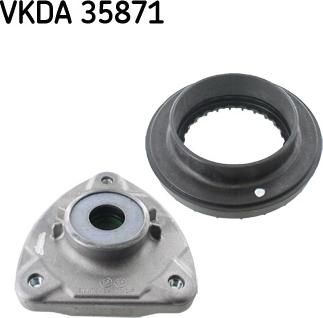 SKF VKDA 35871 - Опора стойки амортизатора, подушка parts5.com