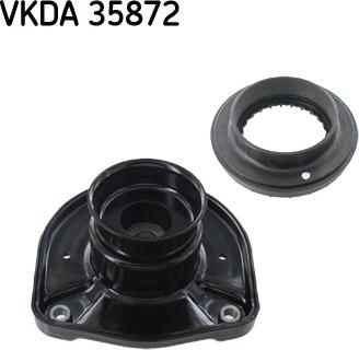 SKF VKDA 35872 - Опора стойки амортизатора, подушка parts5.com