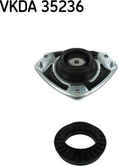 SKF VKDA 35236 - Опора стойки амортизатора, подушка parts5.com