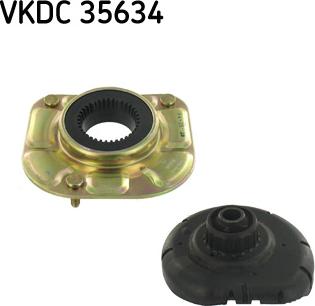 SKF VKDC 35634 - Опора стойки амортизатора, подушка parts5.com