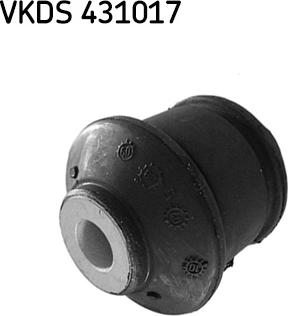 SKF VKDS 431017 - Сайлентблок, рычаг подвески колеса parts5.com