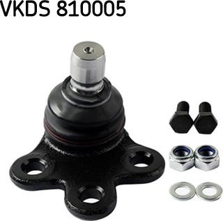 SKF VKDS 810005 - Шаровая опора, несущий / направляющий шарнир parts5.com