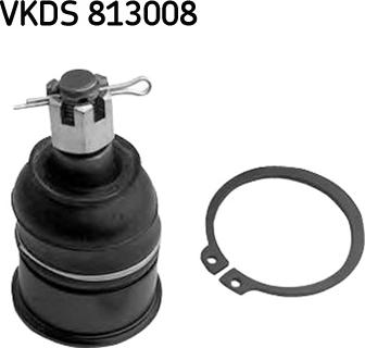 SKF VKDS 813008 - Шаровая опора, несущий / направляющий шарнир parts5.com